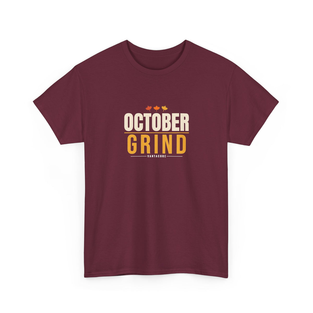 October Grind | Men's Graphic Gym T-Shirt