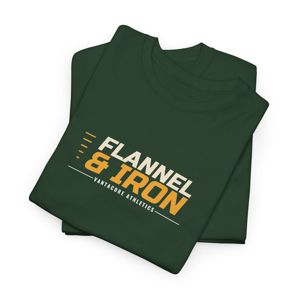 Flannel & Iron | Men's Graphic Gym T-Shirt