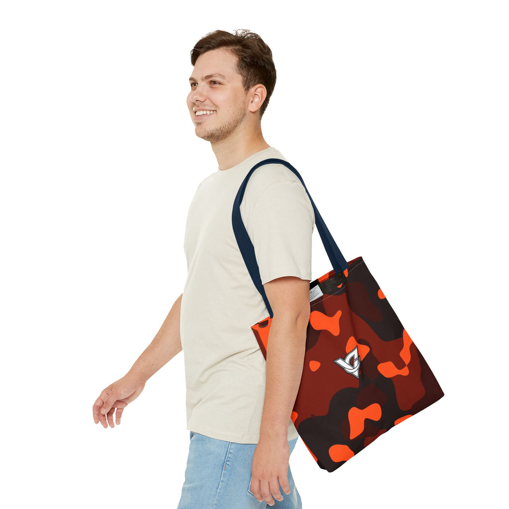Ember Camo Tote Bag — All-Over Print Gym & Everyday Tote