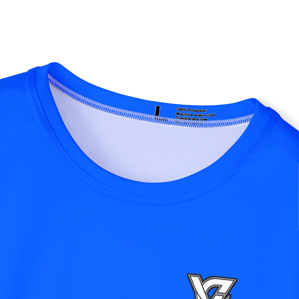 Vantacore Solid Electric Blue Men's Sports Jersey