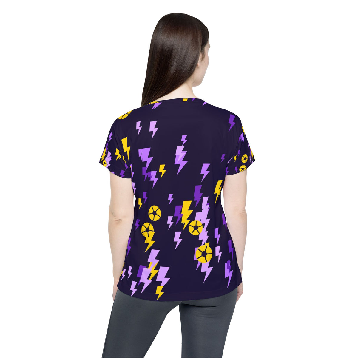 Soccer Ultra Grape Bolt Strike Women's Sports Jersey