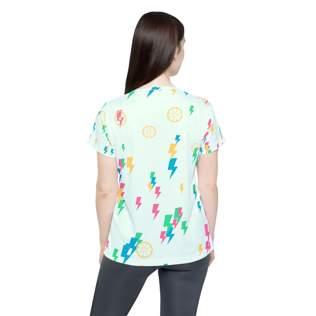 Cycling Mint Sorbet Bolt Strike Women's Sports Jersey