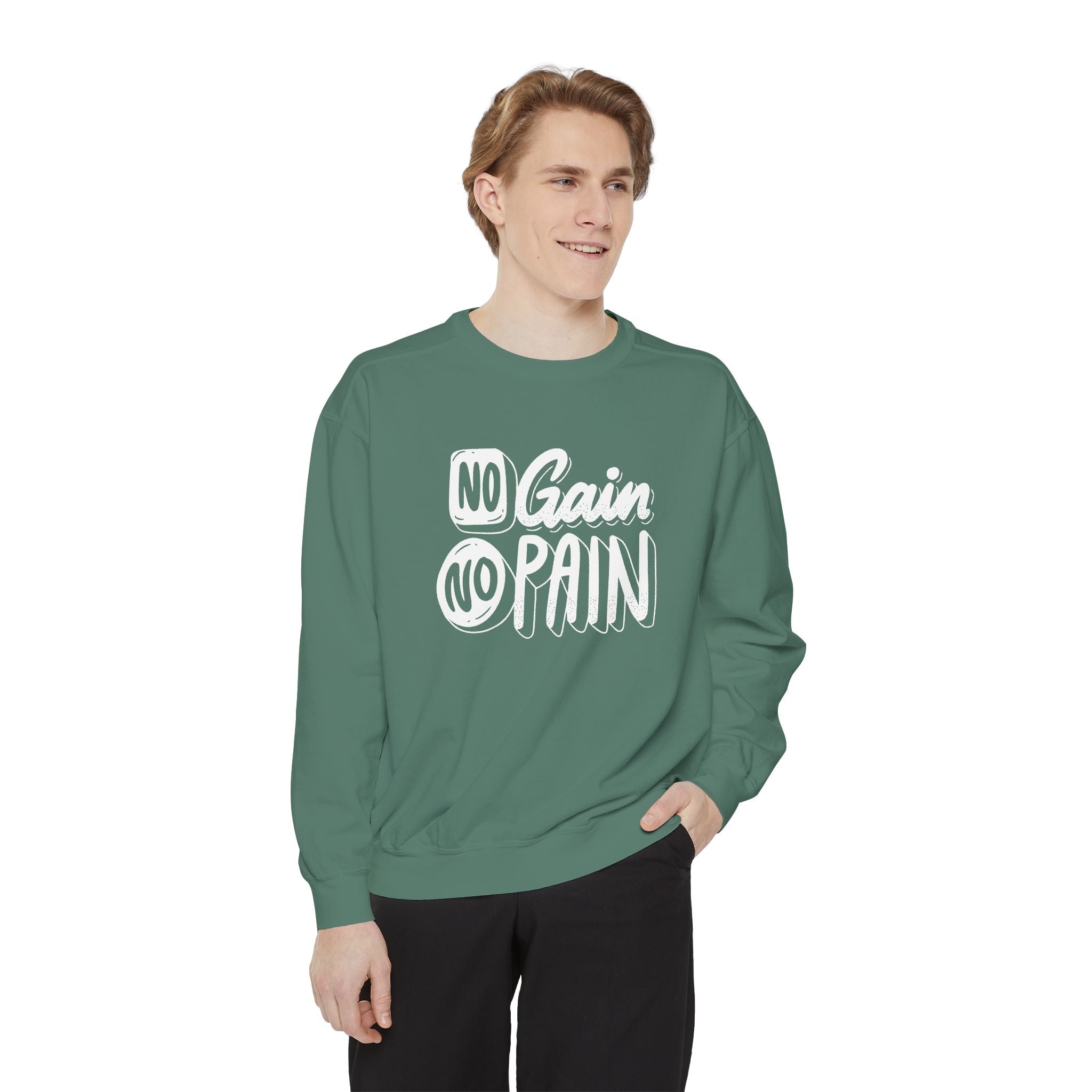 Copy of No Gain No Pain Sweatshirt | Motivational Fitness Crewneck