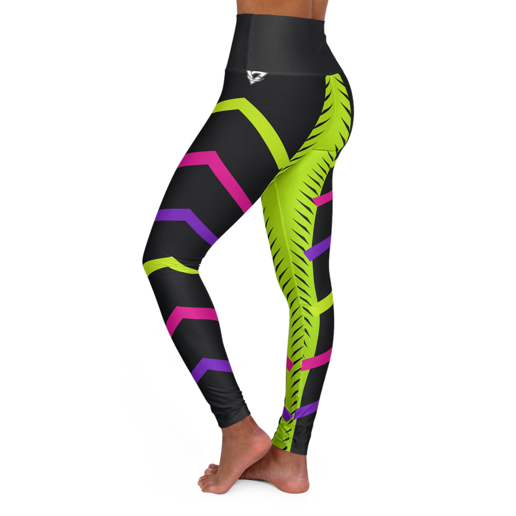 Volt Fusion High-Waisted Yoga Leggings