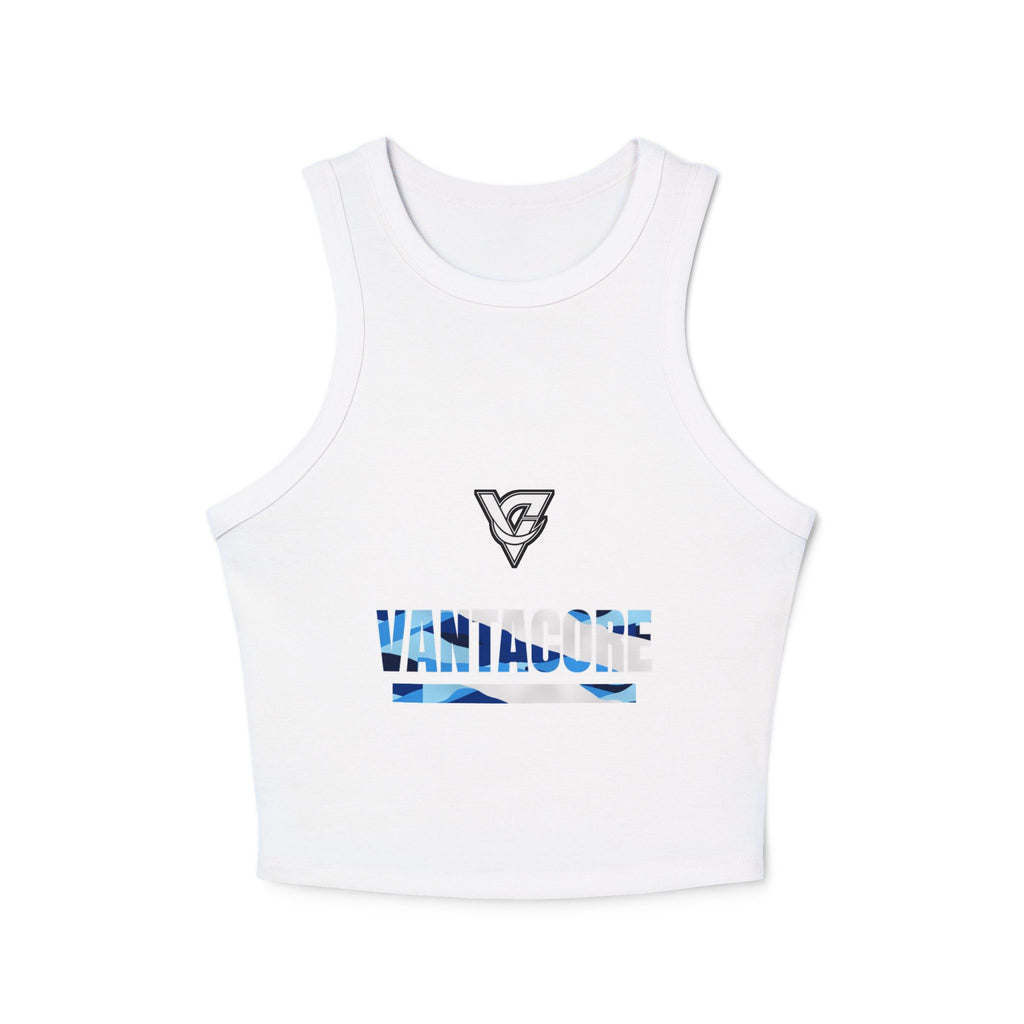 Ocean Brushstroke Women's Racerback Tank
