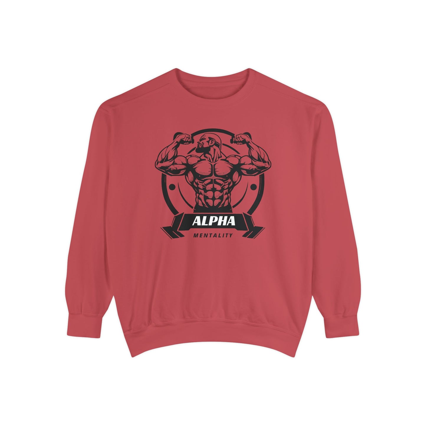 Alpha Mentality Sweatshirt | Muscular Gym Crewneck