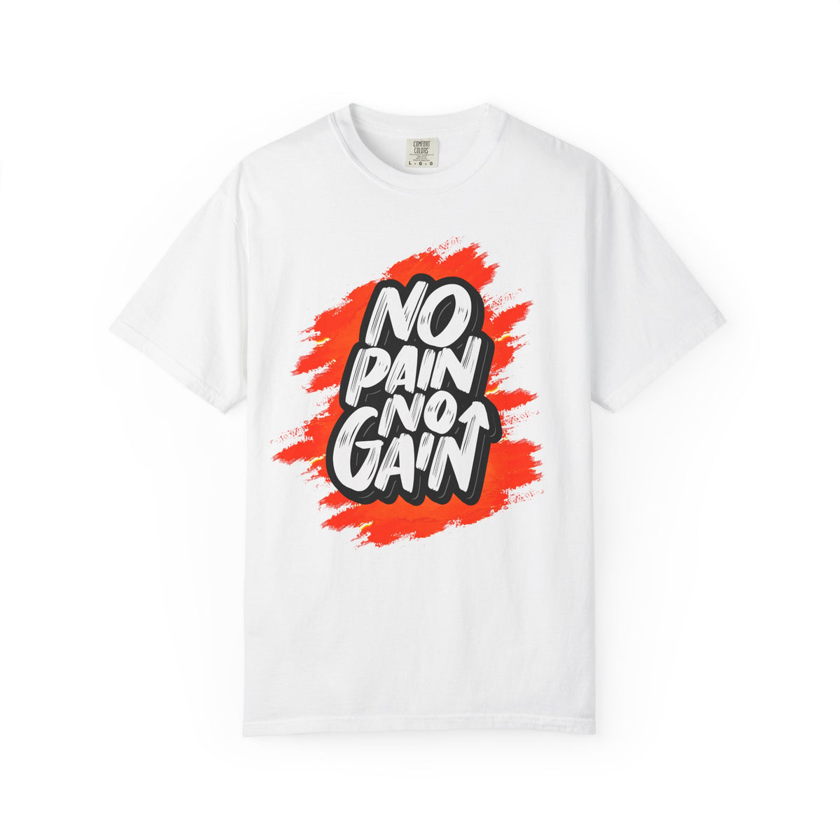 No Pain No Gain T-Shirt – Motivational Tee by Vantacore Athletics, view 3