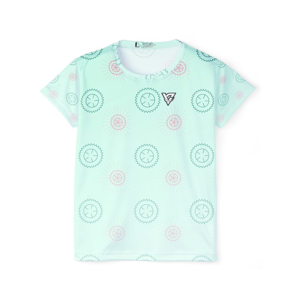 Cycling Mint Glow Chainring Women's Sports Jersey