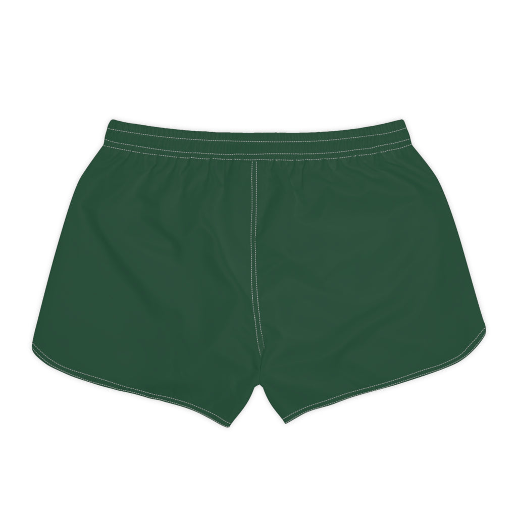 Women's Multipurpose Athletic Shorts with Pockets | Forest Green Essential