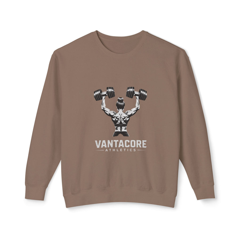 Weightlifting Crewneck Sweatshirt by Vantacore Athletics, view 2