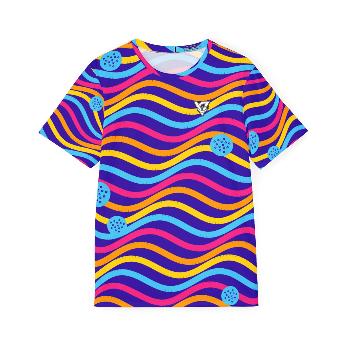 Golf Sunrise Punch Wave Rider Men's Sports Jersey