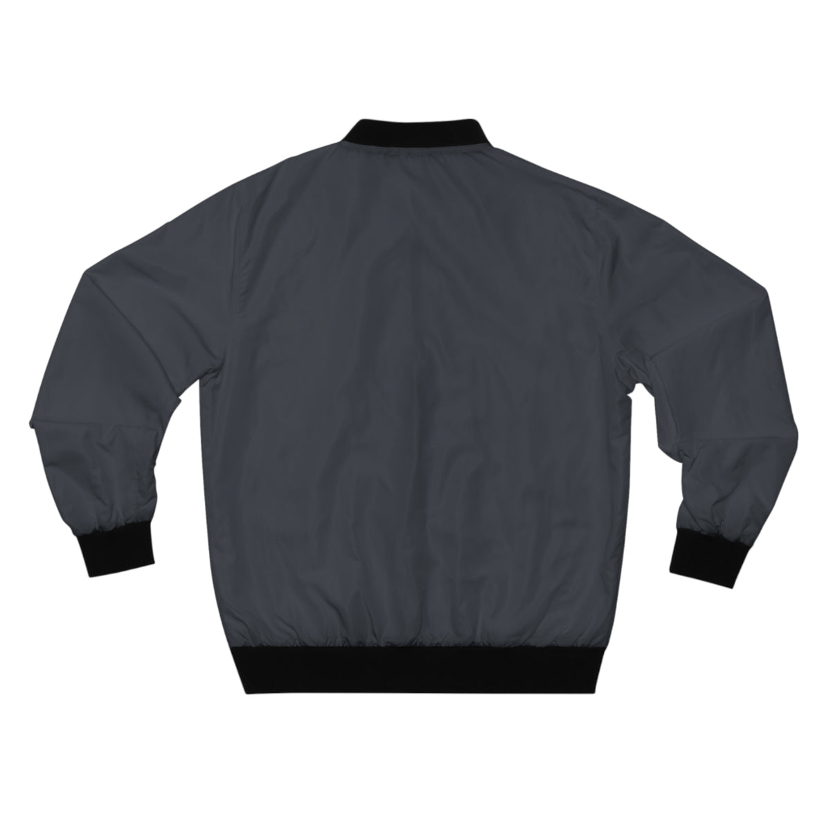 Men's Iron Therapy Bomber Jacket – Gunmetal Motivational Gym Jacket