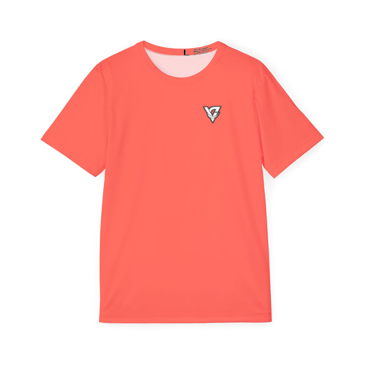 Vantacore Solid Coral Men's Sports Jersey