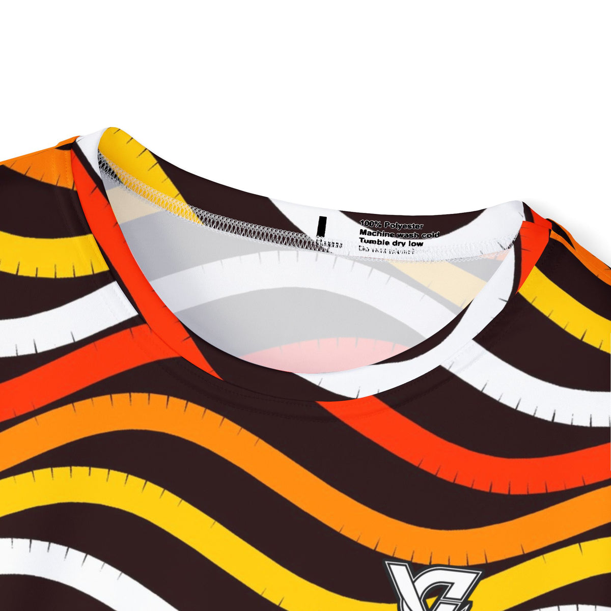 Cycling Solar Flare Wave Rider Men's Sports Jersey