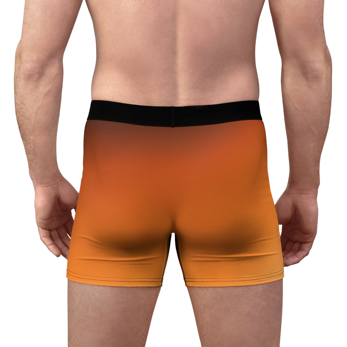 Pumpkin Ombre Men's Boxer Briefs — Performance Underwear