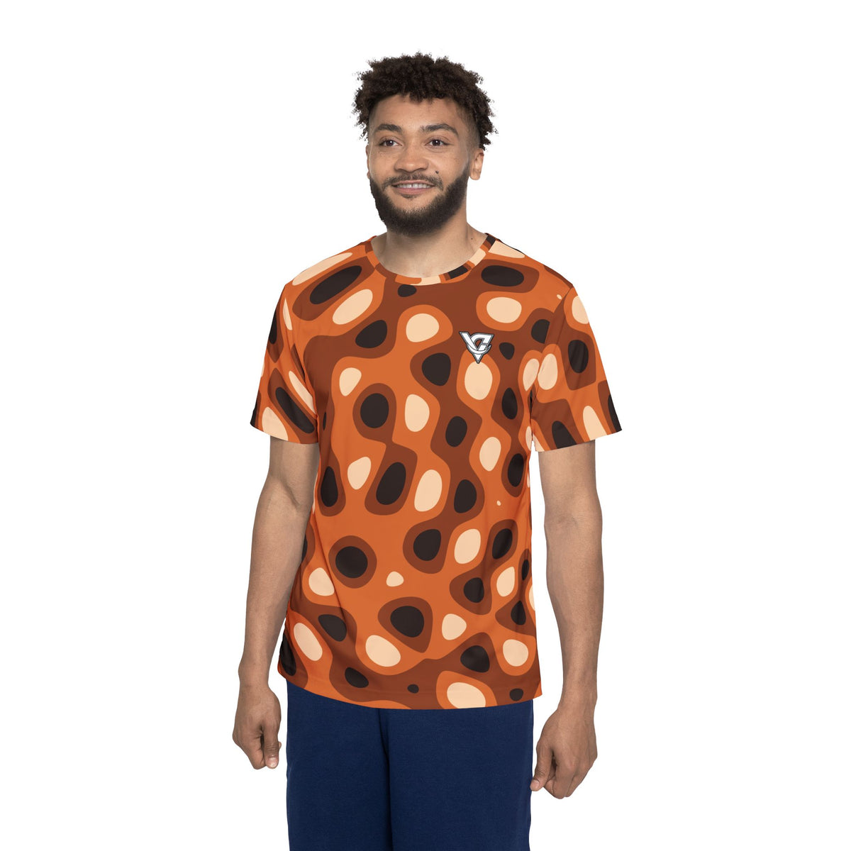 Cinnamon Ripple Multipurpose Athletic Shirt
