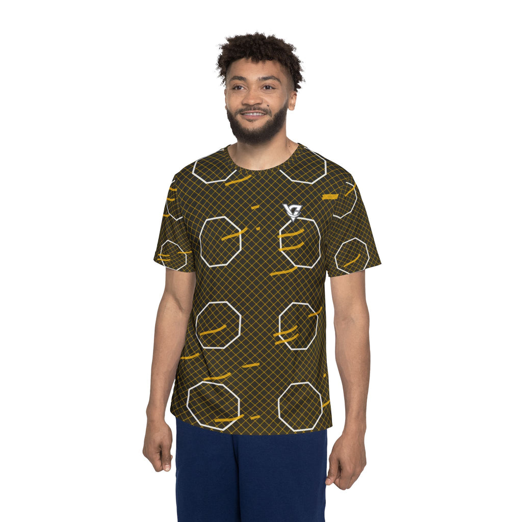 Combat Sports Gold Rush Cage Mesh Men's Sports Jersey