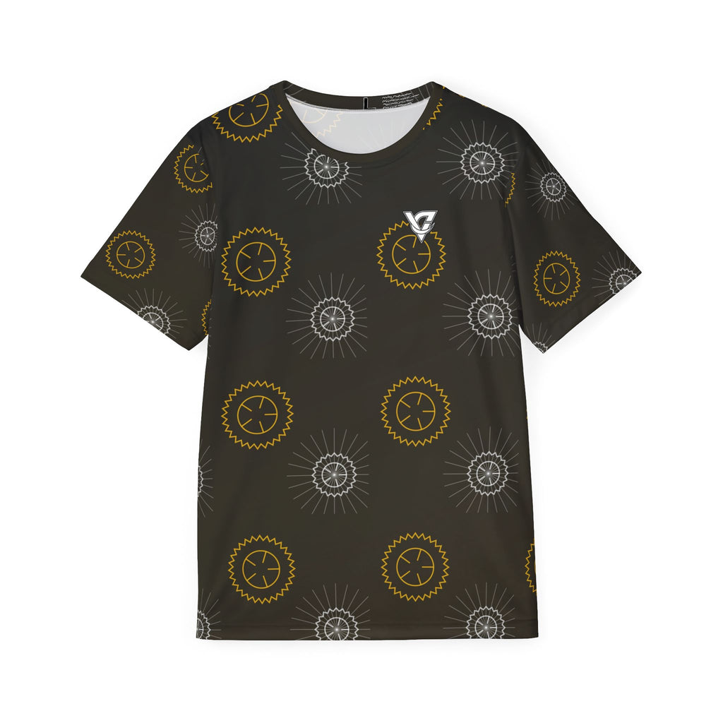 Cycling Gold Rush Chainring Men's Sports Jersey