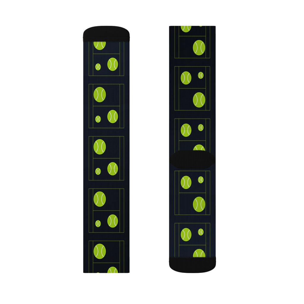 Tennis Volt Night Baseline Seam Athletic Crew Socks