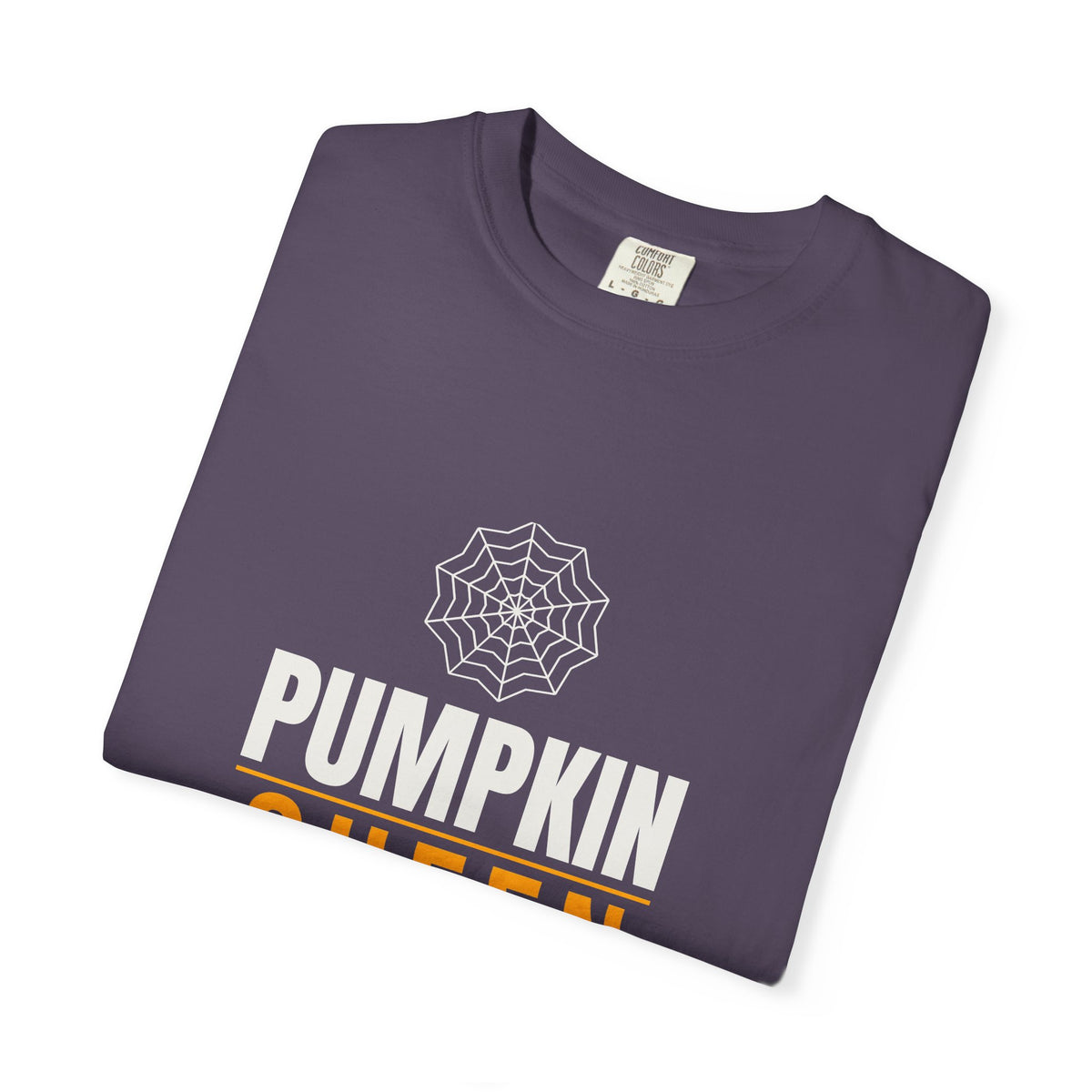 Pumpkin Queen | Women's Halloween Garment-Dyed Graphic Tee