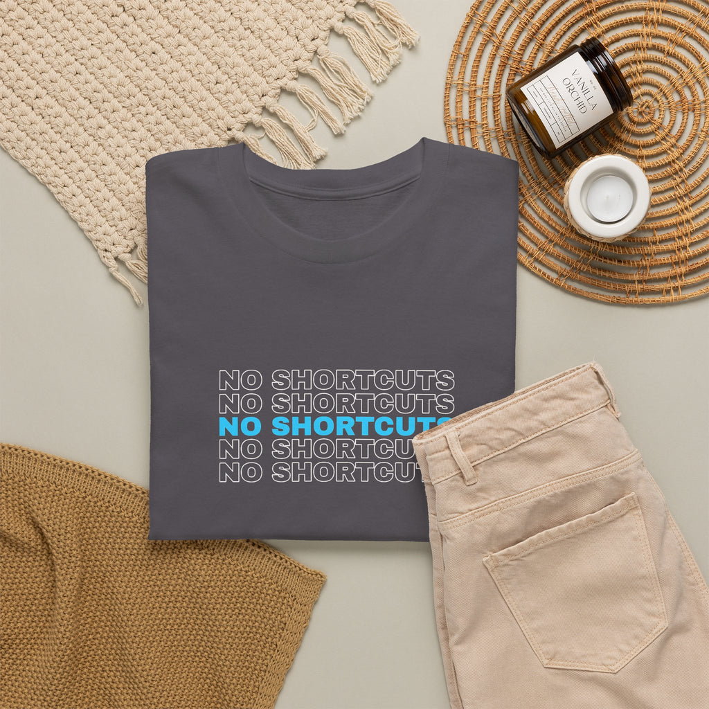 No Shortcuts | Men's Graphic Gym T-Shirt