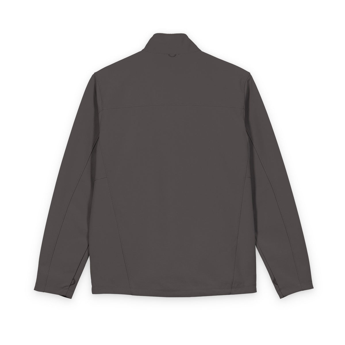 Men's Soft Shell Jacket with Red Floral 'Grateful' Chest Logo