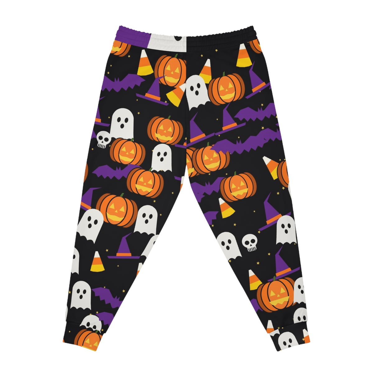 Halloween Midnight Pumpkin Spooky Mix Women's Joggers – All-Over Print Athletic Jogger Pants