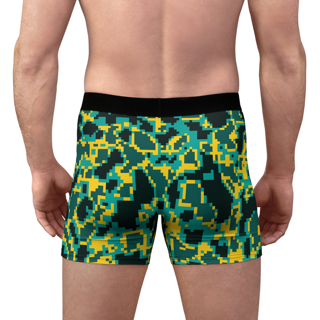 Tropic Digital Camo Men's Boxer Briefs — Performance Underwear