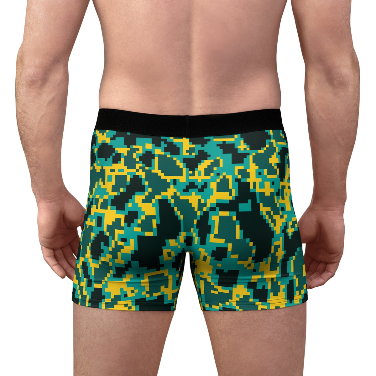 Tropic Digital Camo Men's Boxer Briefs — Performance Underwear