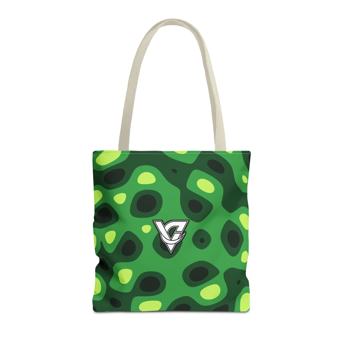 Jungle Ripple Tote Bag — All-Over Print Gym & Everyday Tote