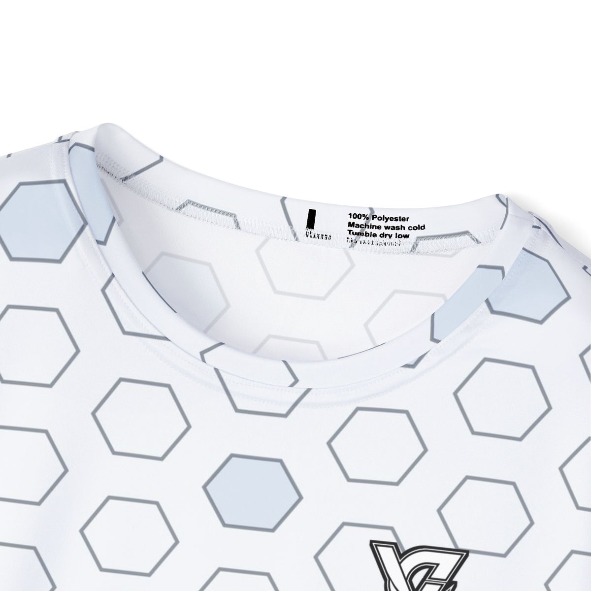 Soccer Arctic White Hex Pitch Men's Sports Jersey