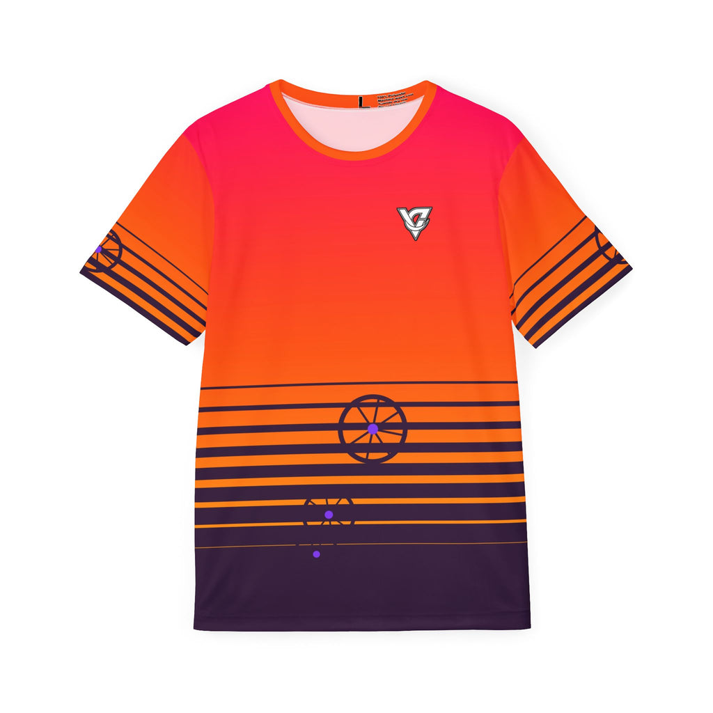 Cycling Berry Blast Horizon Fade Men's Sports Jersey