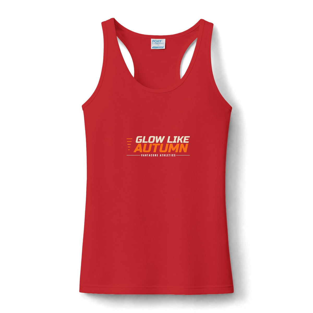Glow Like Autumn | Women's Performance Racerback Tank