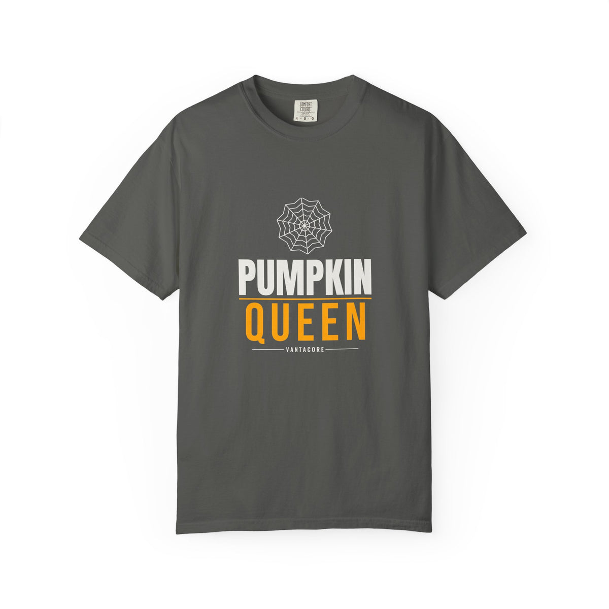 Pumpkin Queen | Women's Halloween Garment-Dyed Graphic Tee