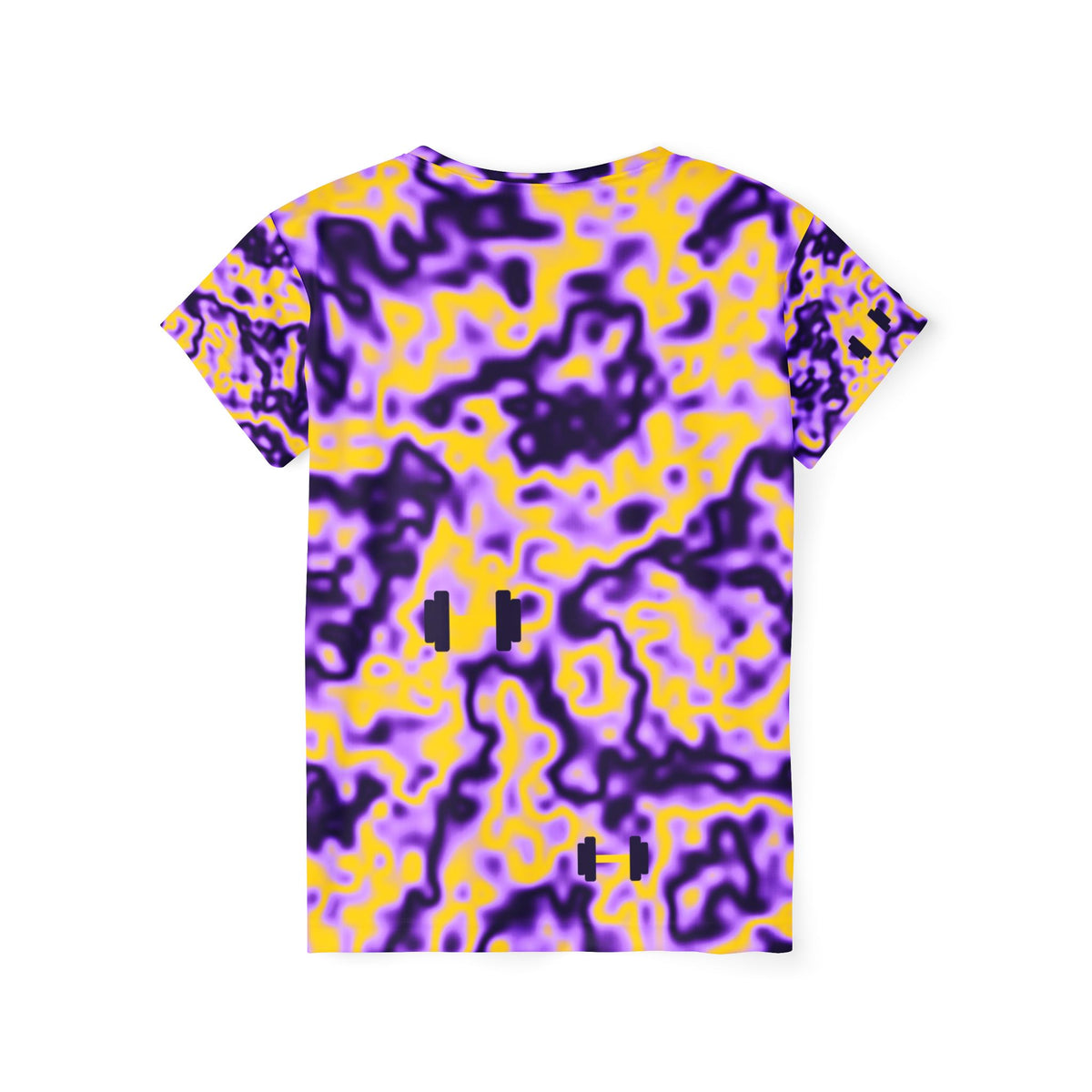 Training & Gym Ultra Grape Marble Flow Women's Sports Jersey