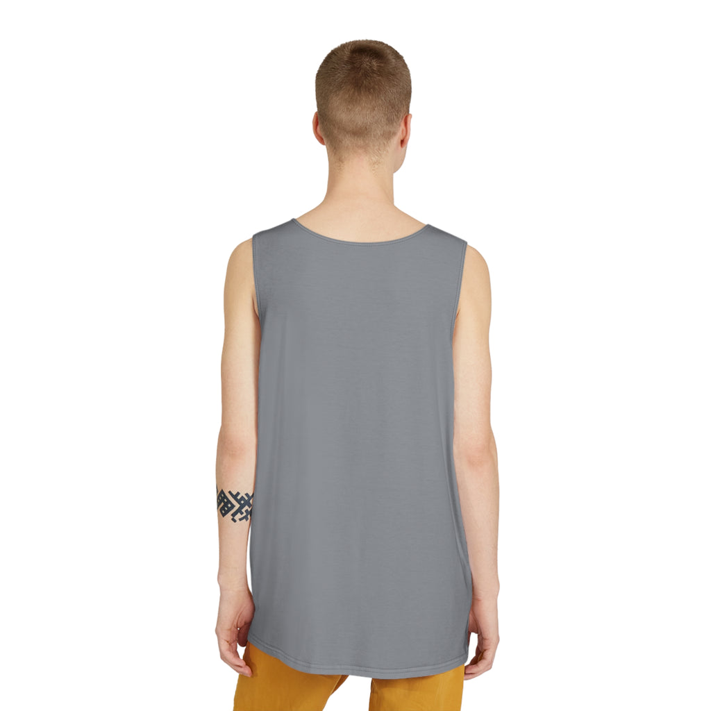 Stone Grey Essential Men's Athletic Tank