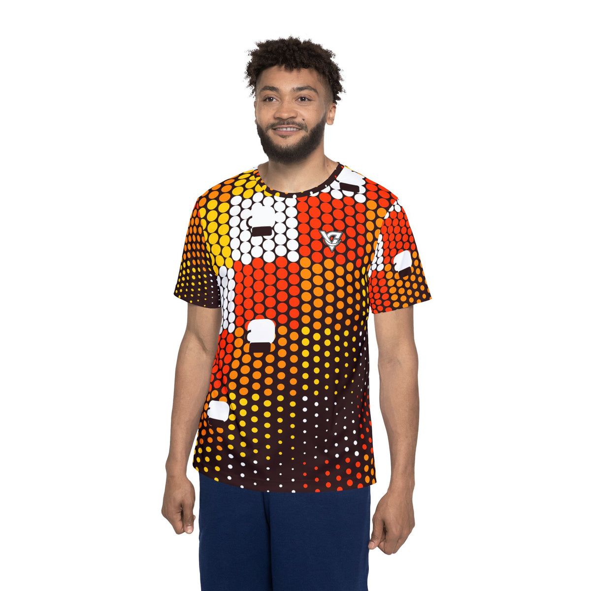 Combat Sports Solar Flare Halftone Pulse Men's Sports Jersey