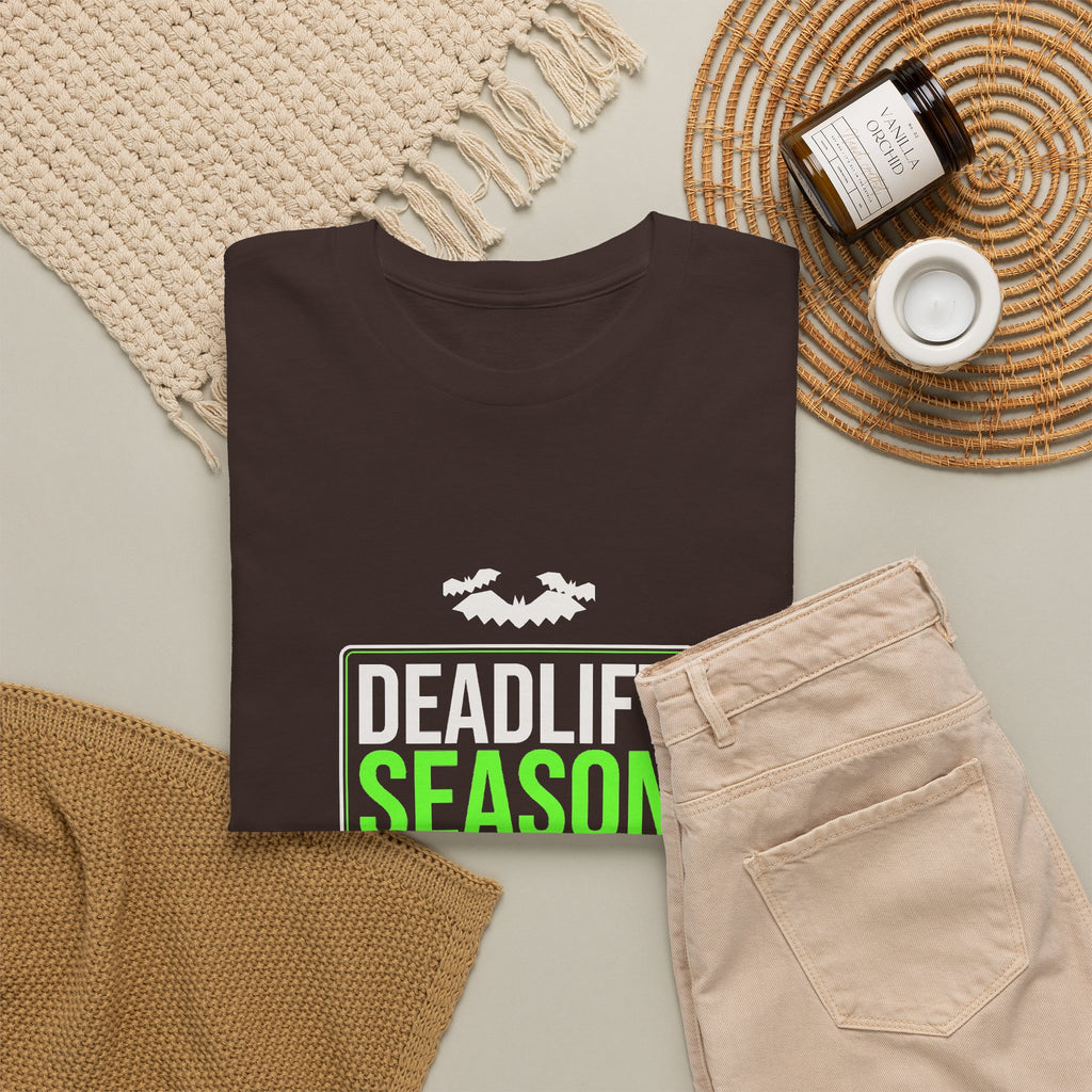 Deadlift Season | Men's Halloween Graphic Gym T-Shirt