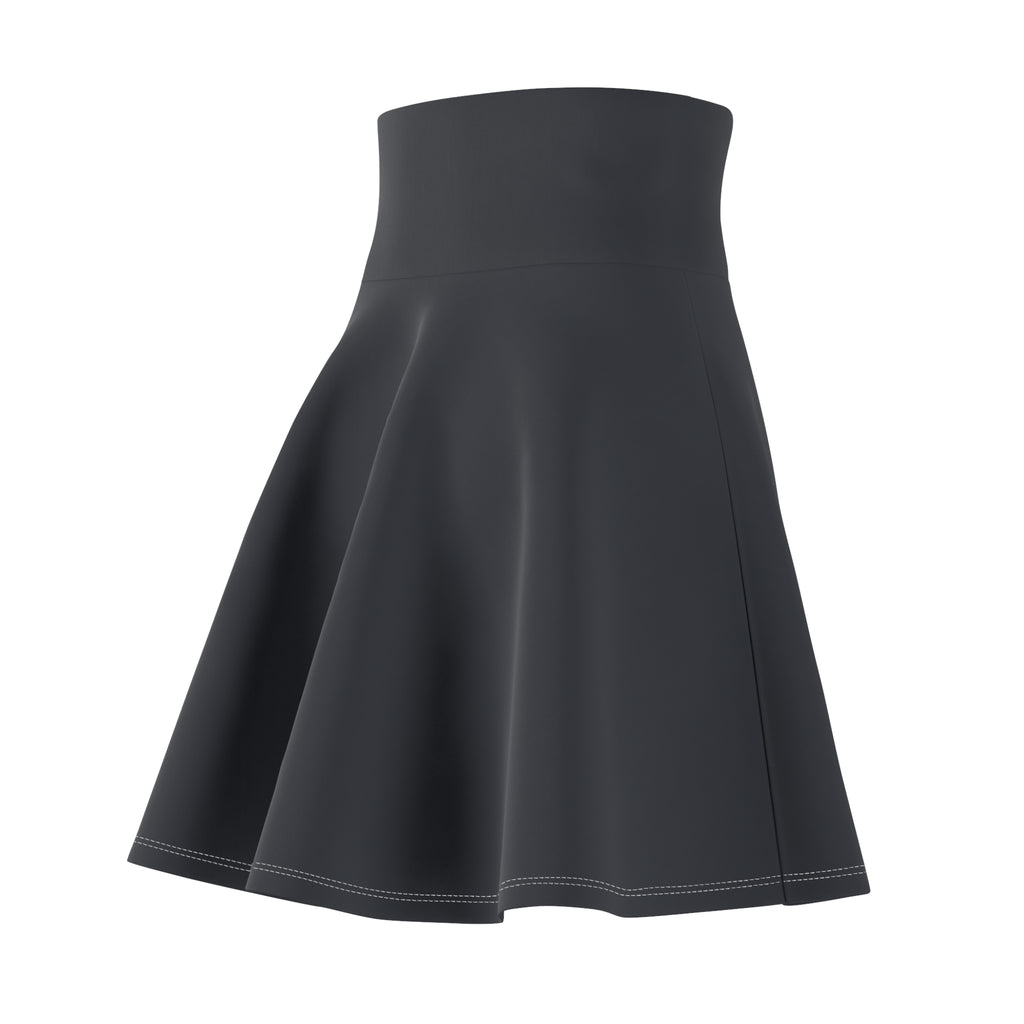 Vantacore Solid Charcoal Women's Athletic Skater Skirt