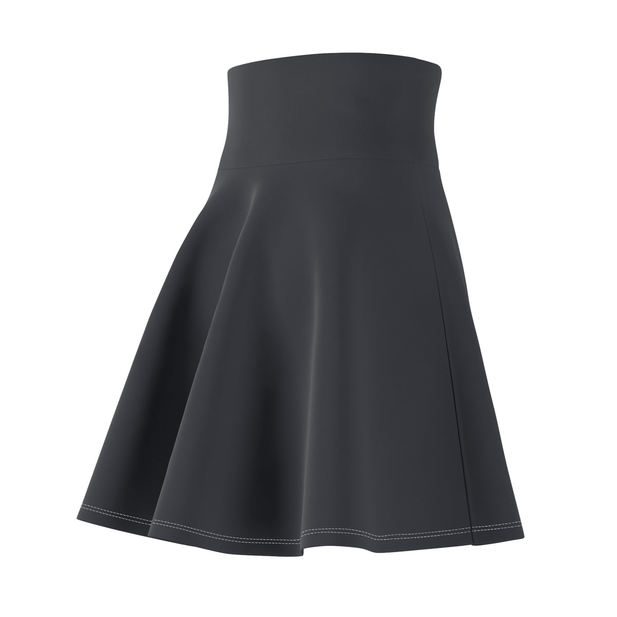 Vantacore Solid Charcoal Women's Athletic Skater Skirt