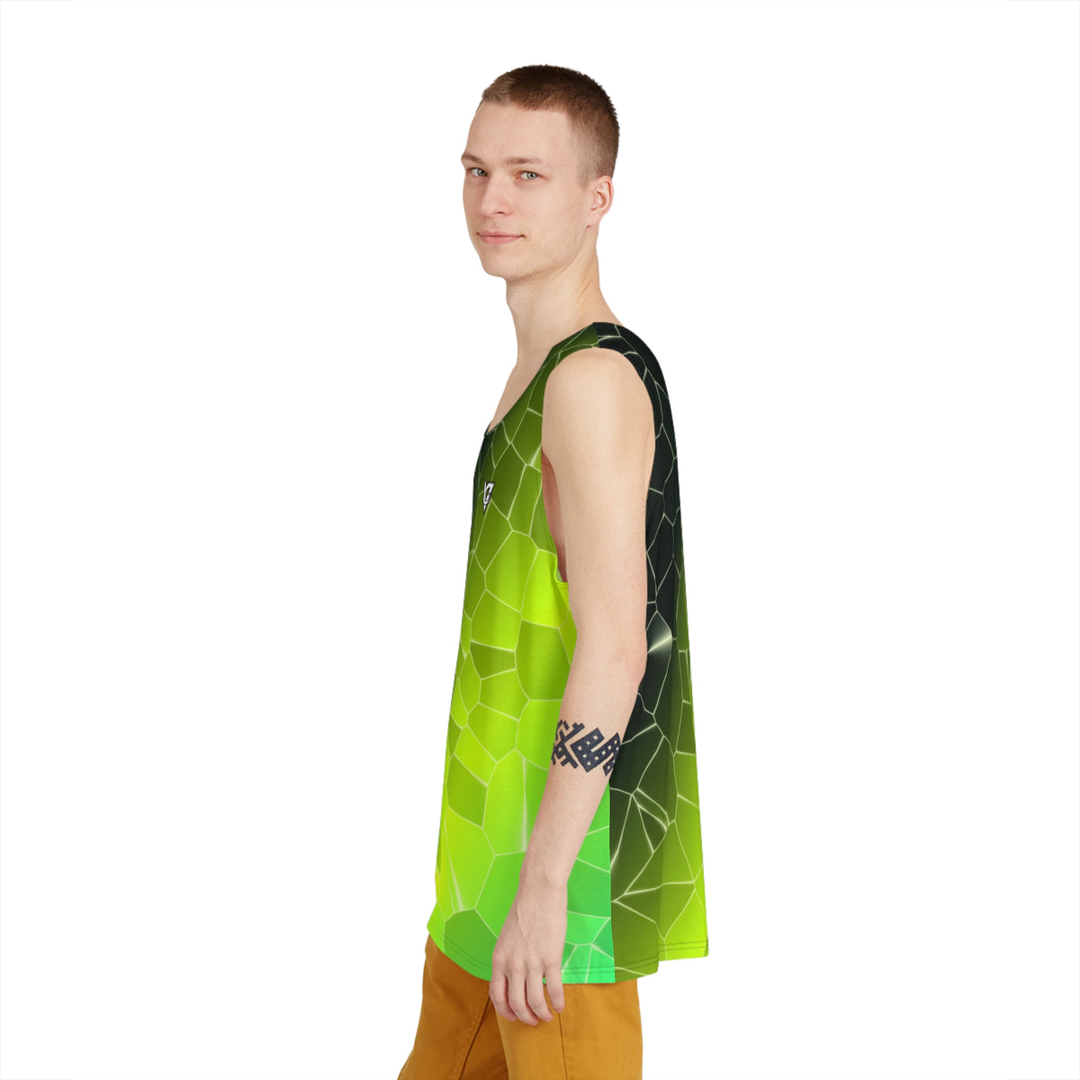 Volt Shatter Men's Athletic Tank