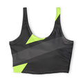 Graphite Shard Sports Bra