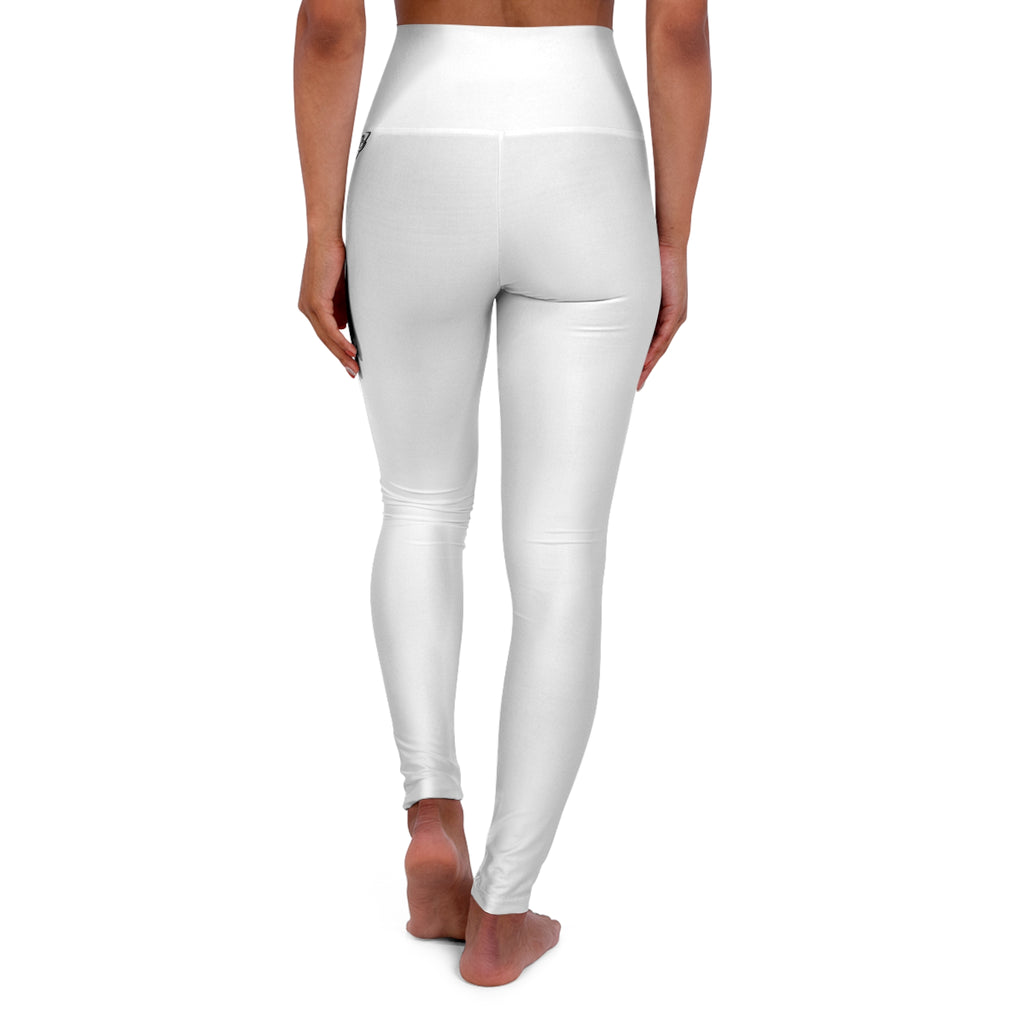 Arctic White Essential High-Waisted Yoga Leggings