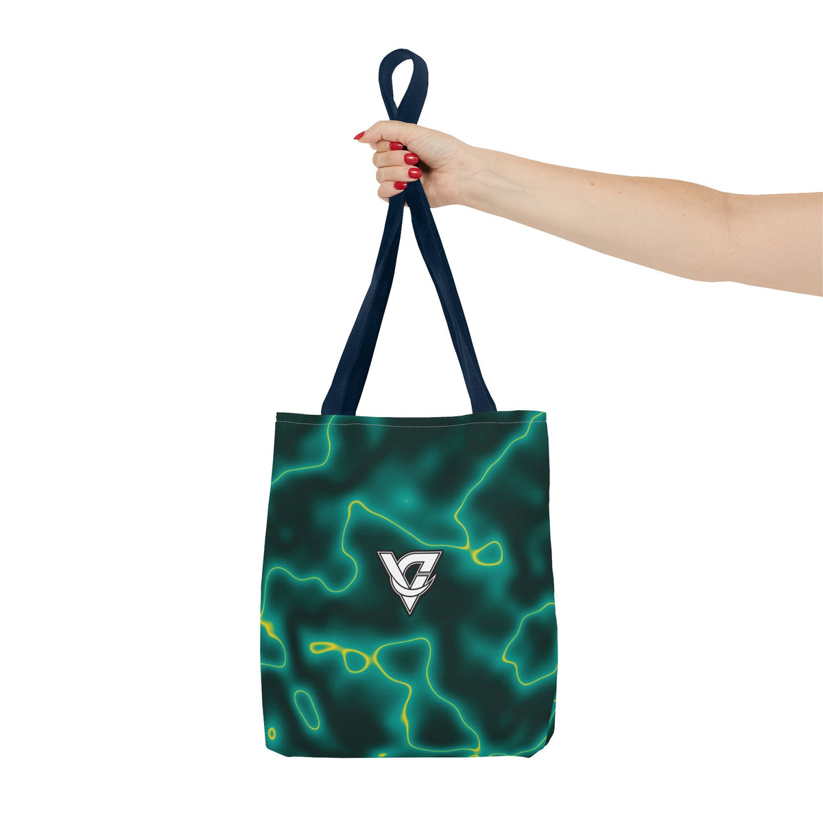 Tropic Marble Tote Bag — All-Over Print Gym & Everyday Tote
