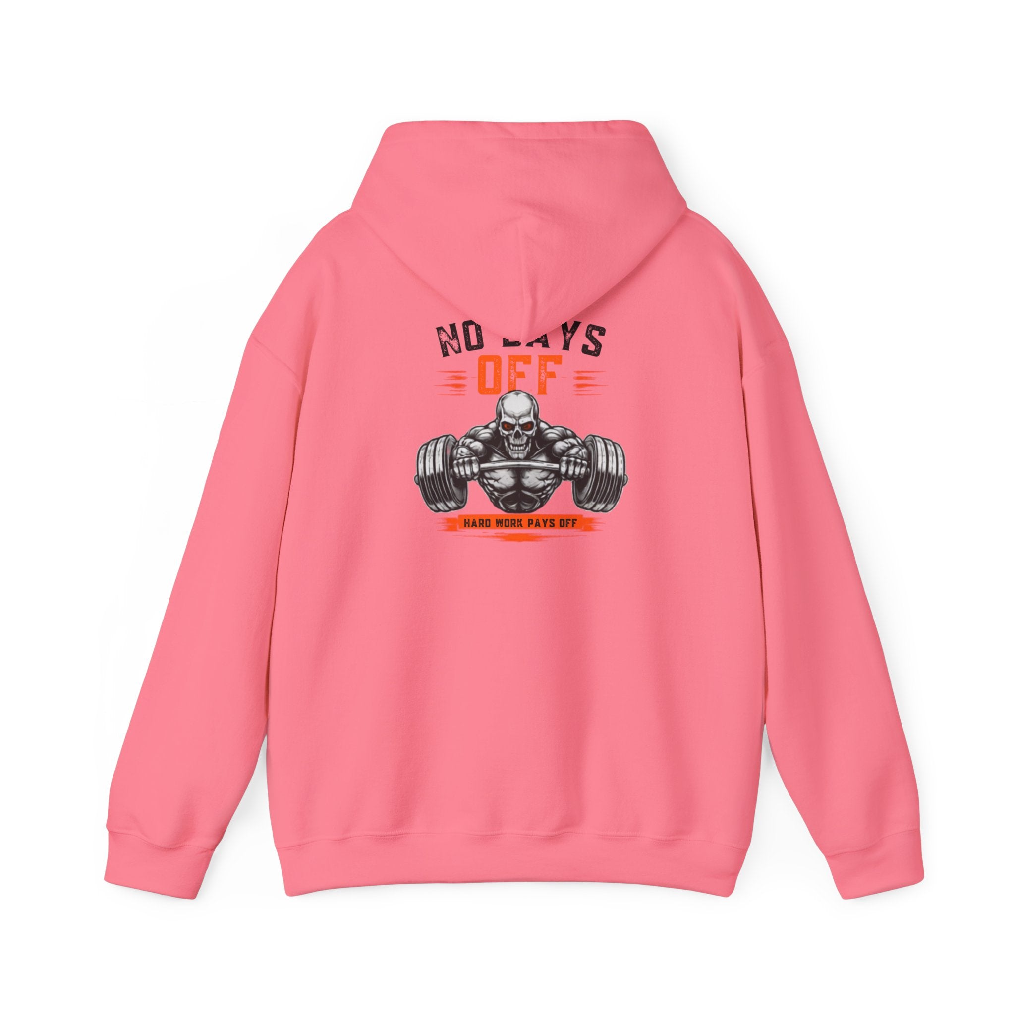 No Days Off | Heavy Hooded Sweatshirt