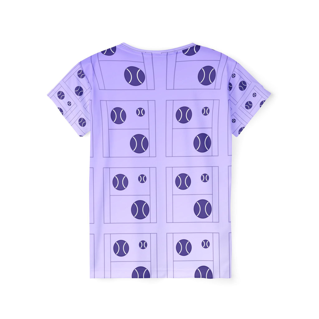 Tennis Lavender Mist Baseline Seam Women's Sports Jersey