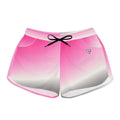 Women's Multipurpose Athletic Shorts with Pockets | Hot Pink Ombre