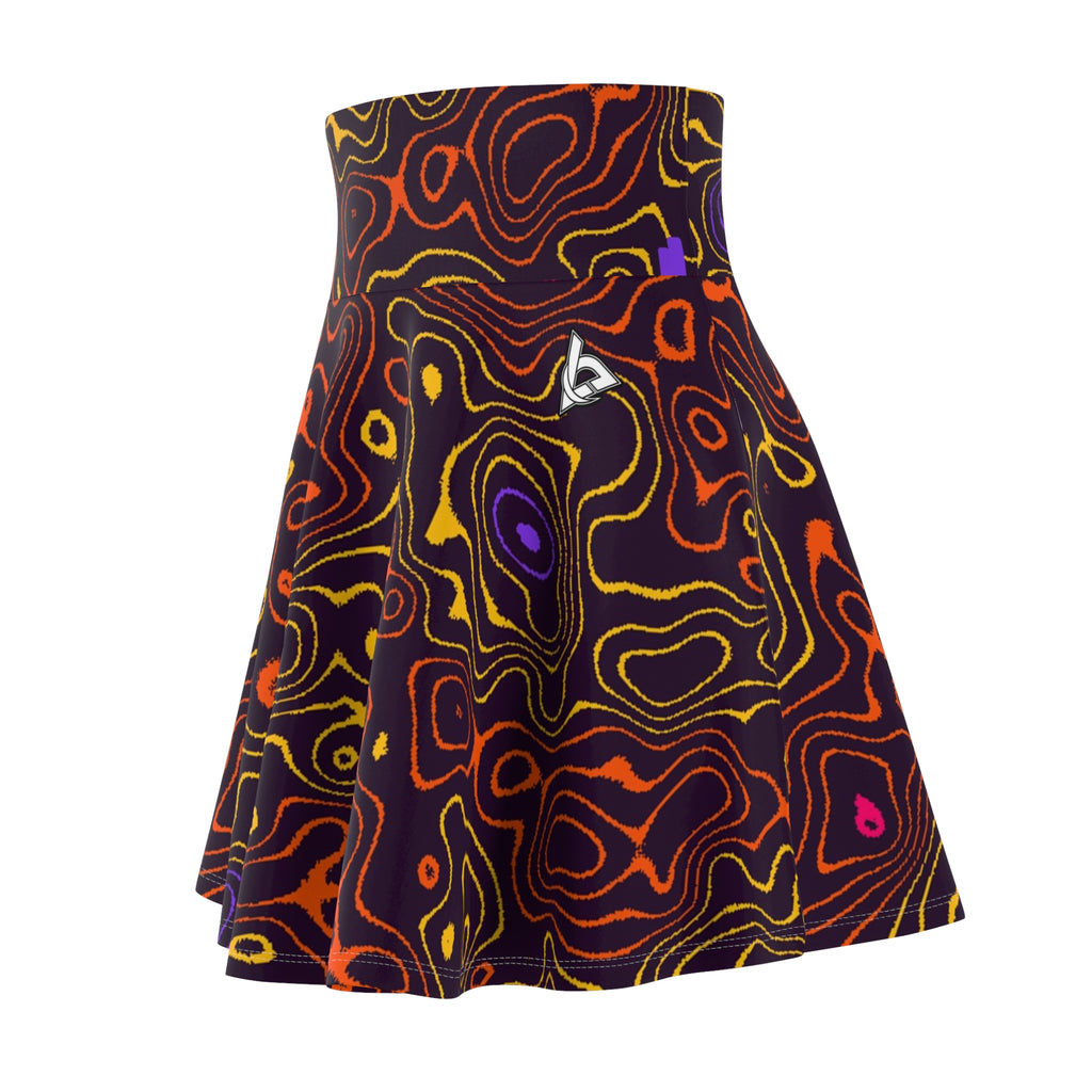 Training & Gym Berry Blast Topo Trail Women's Athletic Skater Skirt