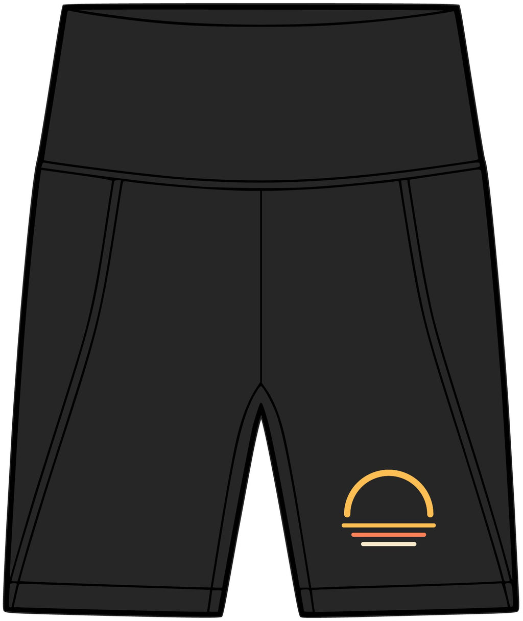 Solar Tempo | Women's Biker Shorts with Pockets