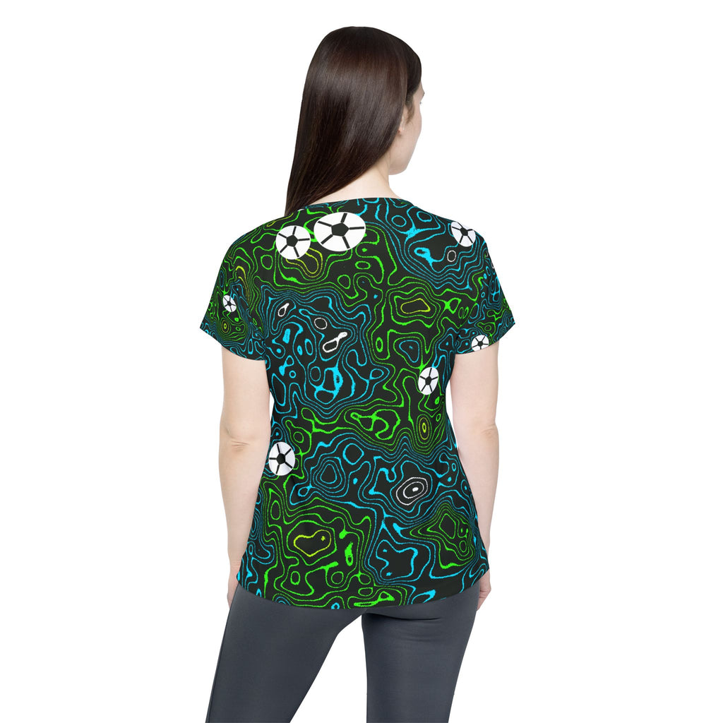 Soccer Lime Riot Topo Trail Women's Sports Jersey